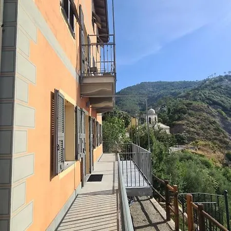 La Scuoletta ☆ Seaview & Relax ☆ Homy 5 Terre Apartment *